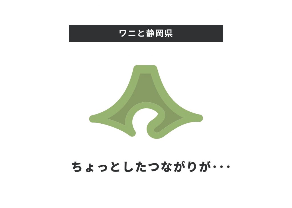 ワニと静岡県の関係性